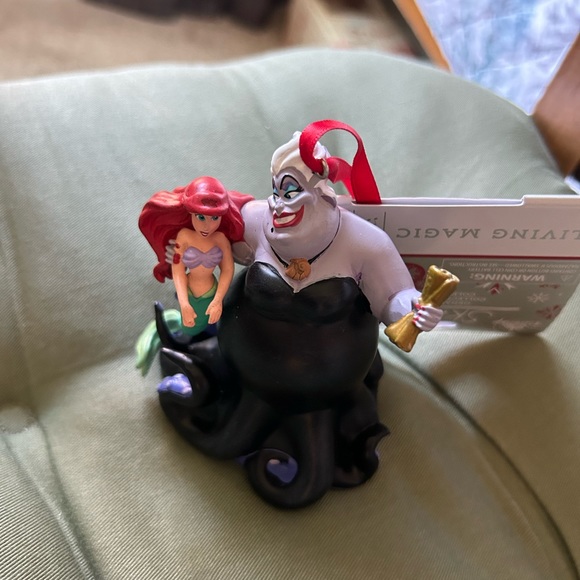 Disney Holiday Disneys Sketchbook Ursula With Little Mermaid Singing Ornament Poshmark